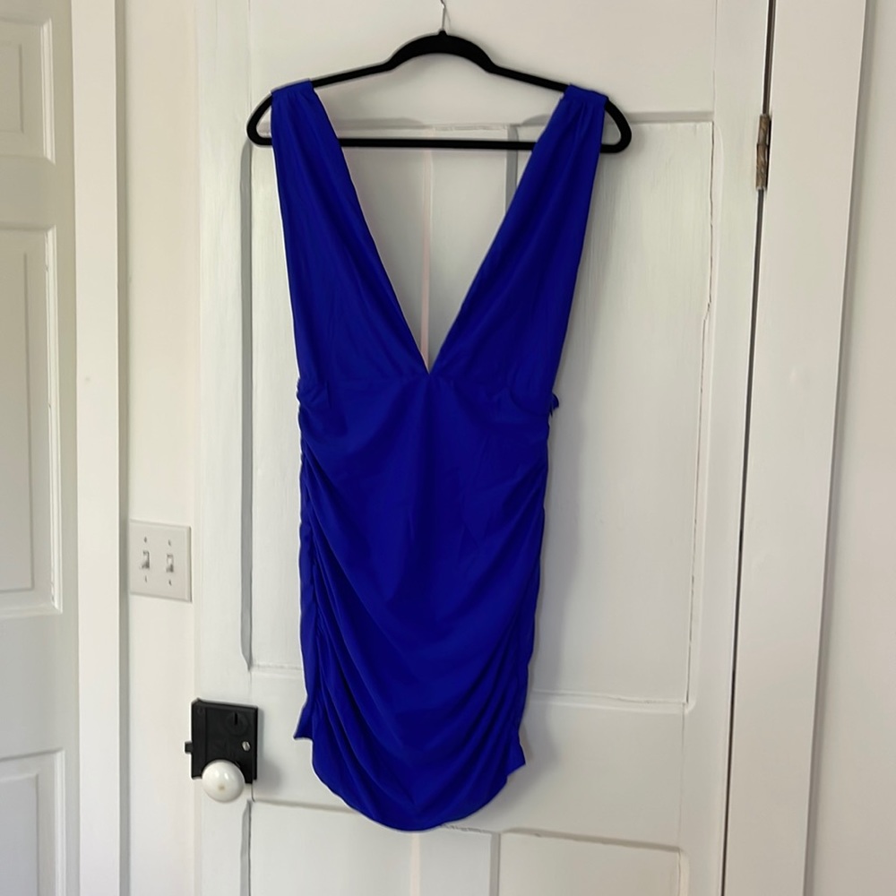NWT Superdown/ Revolve blue mini dress